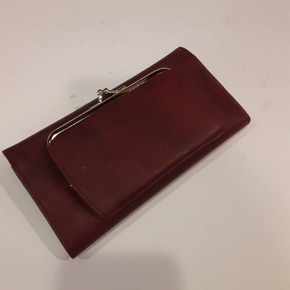 Vintage Buxton Leather Wallet New Leather Whiskey Classic - Picture 5 of 11